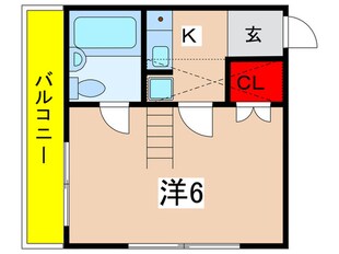 イリス三田の物件間取画像